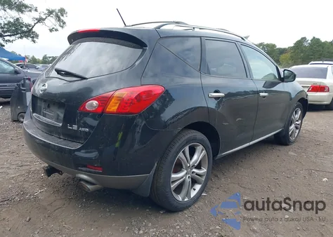 2009 Nissan Murano Le z USA, uszkodzony, nr VIN JN8AZ18W09W107539